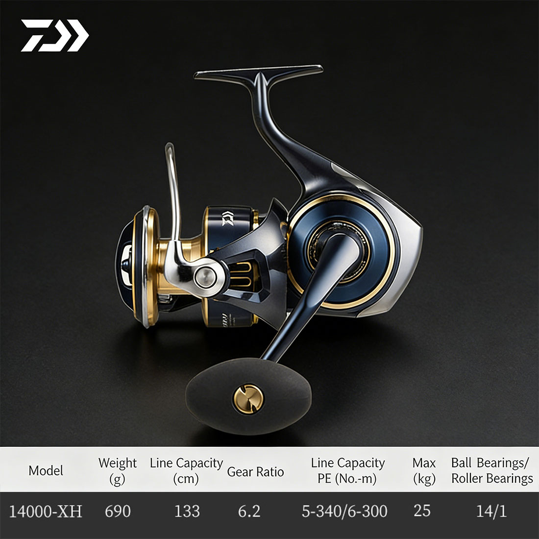 Daiwa Reel Bg - オリジナル ダイワ 2025 サルティガ 8000-25000 スピニングリール