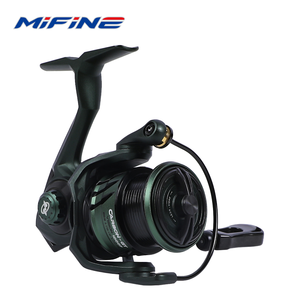 Kastking Reel Zephyr - MIFINE CARBON-GT 超軽量スピニングフィッシングリール、7+1BB、1000、2000、2500、3000、5.2:1、8kg最大ドラグ、海水・淡水対応ホイール