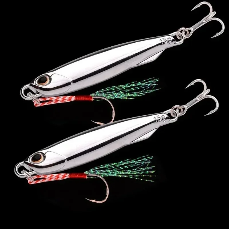 10個入り メタルキャスティングジグ スプーンルアー セット - Fishing Lure Spoon のレビューと価格