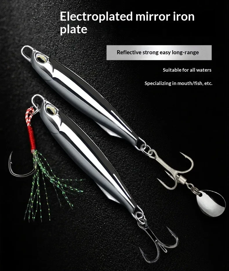 10個入り メタルキャスティングジグ スプーンルアー セット - Fishing Lure Spoon のレビューと価格