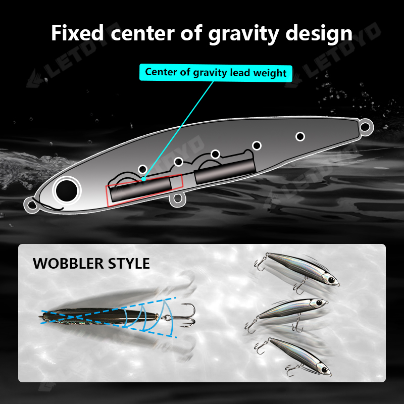 レトヨ シンキングペンシル 17g 12g-3.5g 人工餌 - Fishing Lure Spinnerbait のレビューと価格
