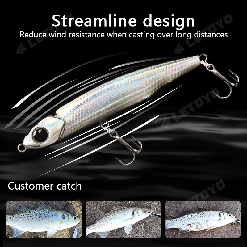 レトヨ シンキングペンシル 17g 12g-3.5g 人工餌 - Fishing Lure Spinnerbait のレビューと価格