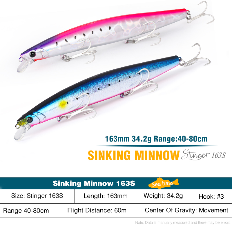 ツリノヤ 163S 超遠投シンキングミノー 海釣りルアー S - Fishing Lure Buzzbait のレビューと価格